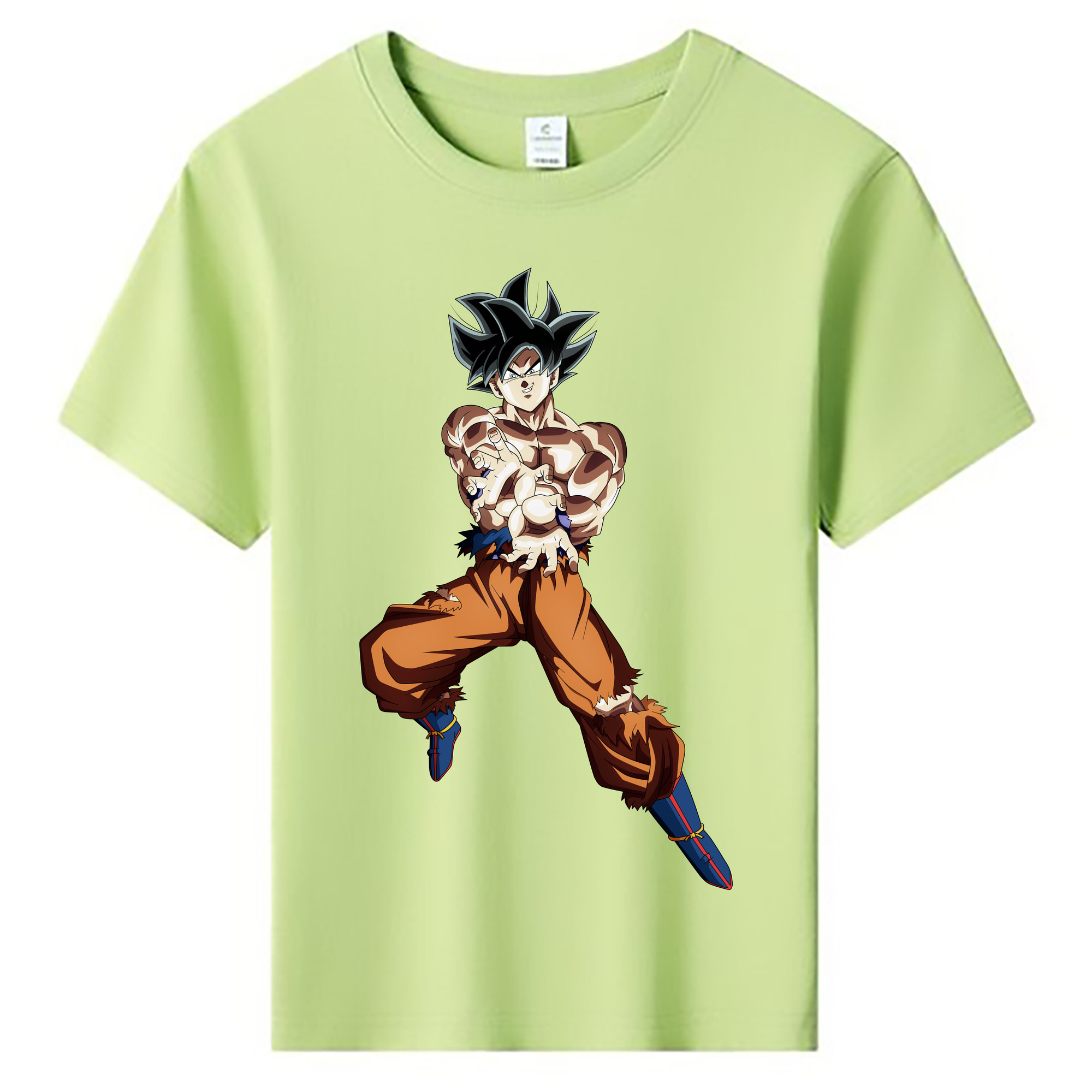 （画像用） ドラゴンボール 孫悟空（そん ごくう）Son Goku カカロット DRAGON BALL Kakarotto 綿100％キッズTシャツ（フロントプリント）
